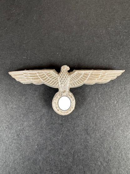Photo 1 of WW2 German Army 1935 Visor Cap Eagle - collectible militaria item