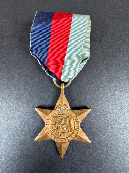 WW2 British 1939 - 1945 Star Campaign Medal