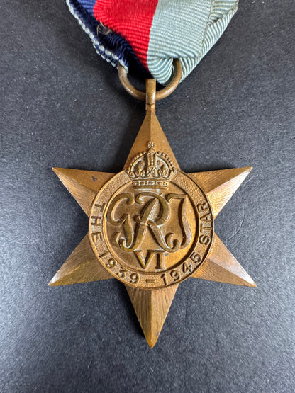 WW2 British 1939 - 1945 Star Campaign Medal