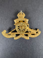 Photo 1 of WW1 British Army Royal Artillery Cap Badge - collectible militaria item