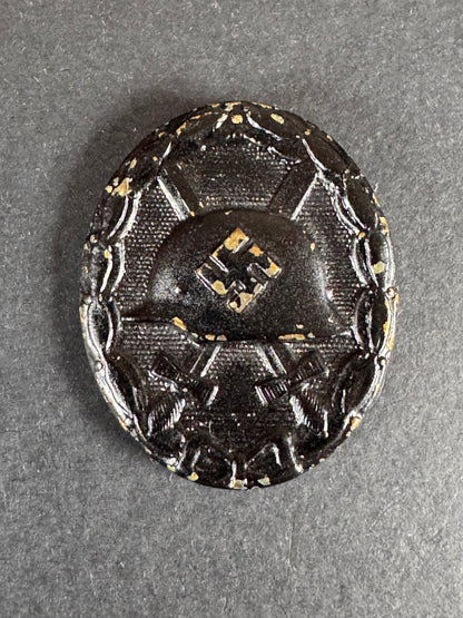 WW2 German 1939 Black Wound Badge