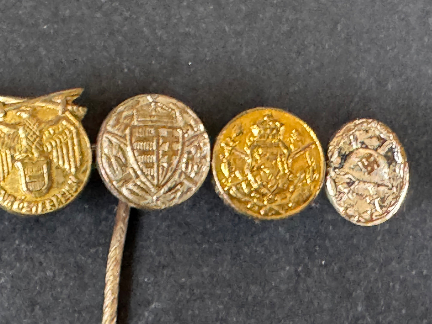 Photo 3 of Third Reich Stickpin Miniature Award Medal Bar - collectible militaria item
