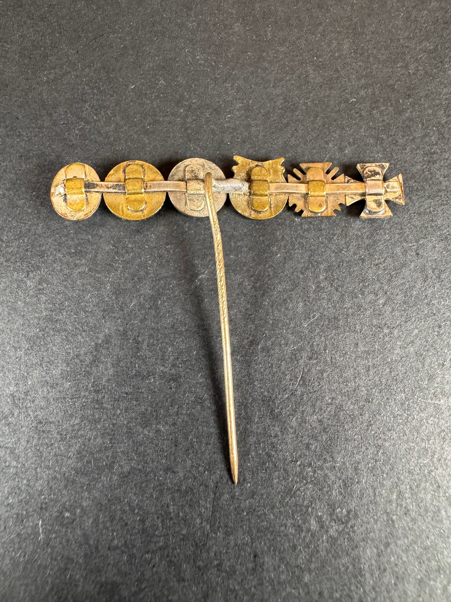 Photo 4 of Third Reich Stickpin Miniature Award Medal Bar - collectible militaria item