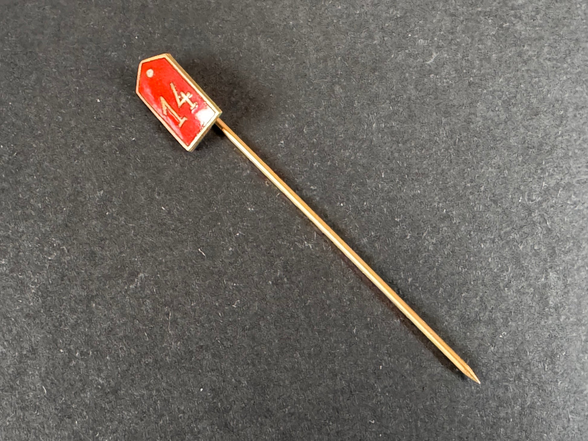 Photo 2 of WW1 German Feldartillerie Regiment Grossherzog (1. Badisches) Nr. 14 Stickpin - collectible militaria item