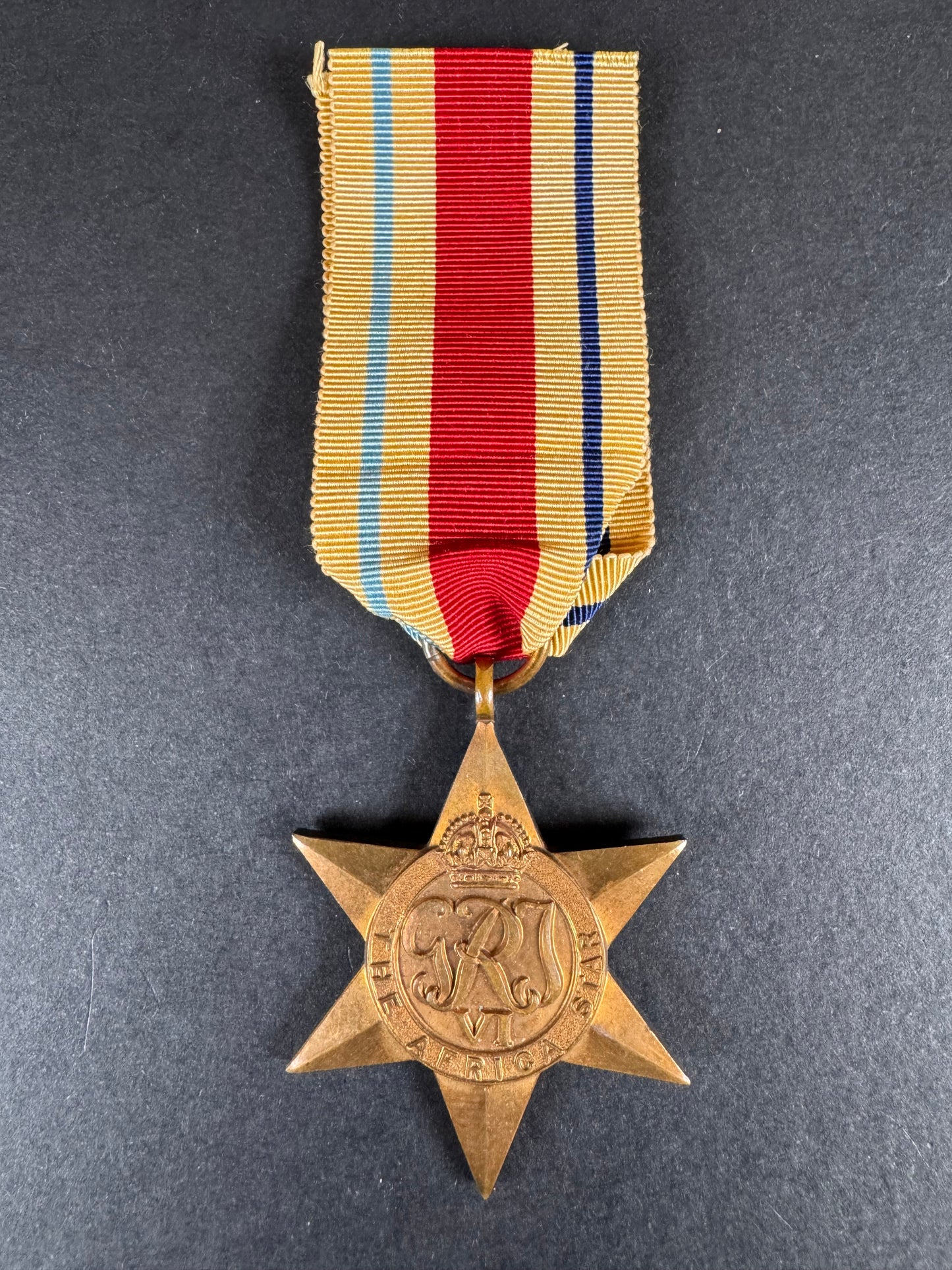 Photo 1 of WW2 British Africa Star Campaign Medal - collectible militaria item