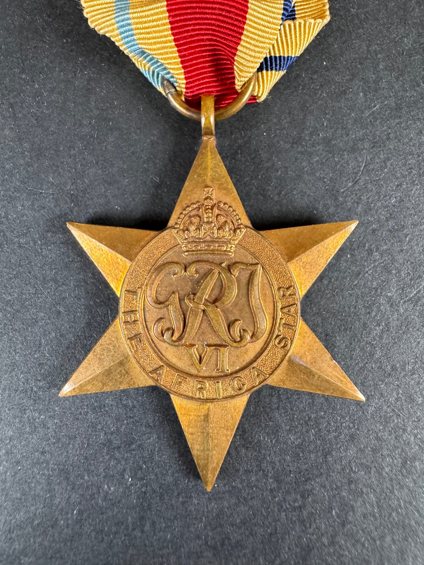 Photo 2 of WW2 British Africa Star Campaign Medal - collectible militaria item