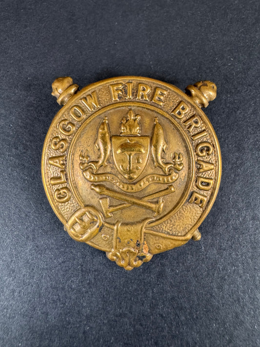 Photo 1 of Glasgow Fire Brigade Cap Badge - collectible militaria item