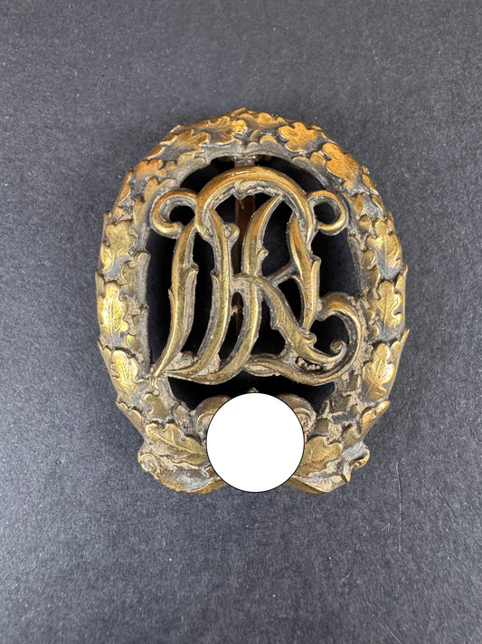 Photo 1 of Third Reich German DRL Sports Achievement Badge in Bronze - collectible militaria item