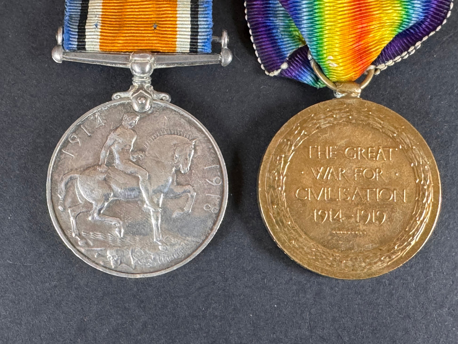 Photo 3 of WW1 Canadian Nova Scotia 1st Depot Battalion, Field Artillery Medal Group - collectible militaria item