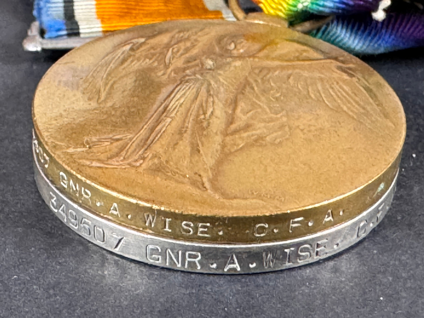 Photo 4 of WW1 Canadian Nova Scotia 1st Depot Battalion, Field Artillery Medal Group - collectible militaria item