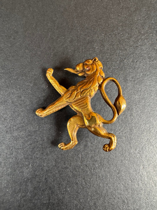 WW2 Belgian Army In Exile (Free Belgium Forces) Cap Badge