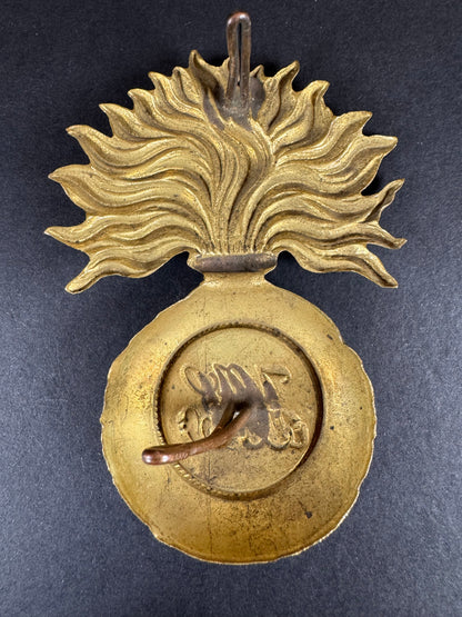 Photo 3 of Victorian British Army Honourable Artillery Company (HAC) 1879 Busby Cap Badge - collectible militaria item