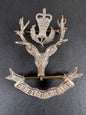 Photo 1 of After WW2 British Army Queen's Own Highlanders Officer Cap Badge - collectible militaria item