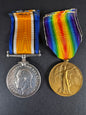WW1 British War Medal & Victory Medal - Royal Engineers Pioneer