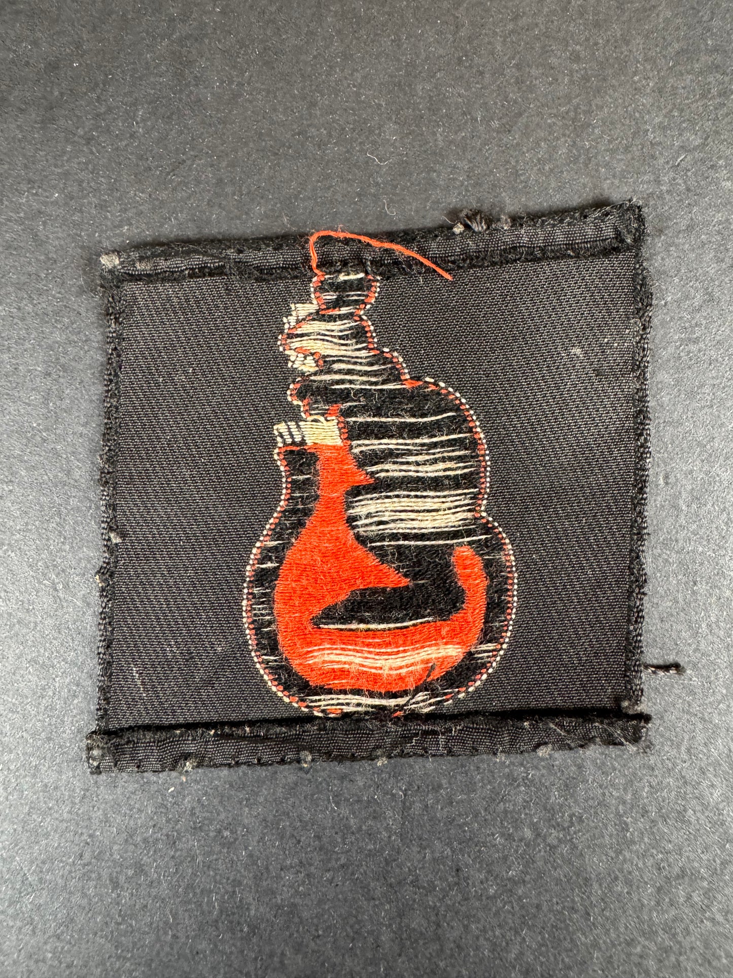 Photo 2 of WW2 British Army 7th Armoured Division Formation Sign Badge - collectible militaria item