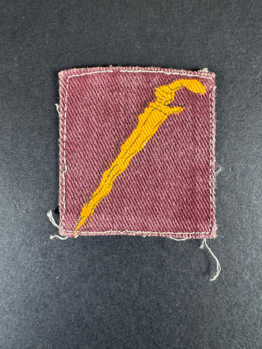 Photo 1 of WW2 British Army Commonwealth Forces Malaya Command Formation Sign Badge - collectible militaria item
