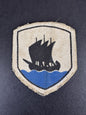 Photo 1 of WW2 British Army Tripolitania District Formation Sign Badge - collectible militaria item