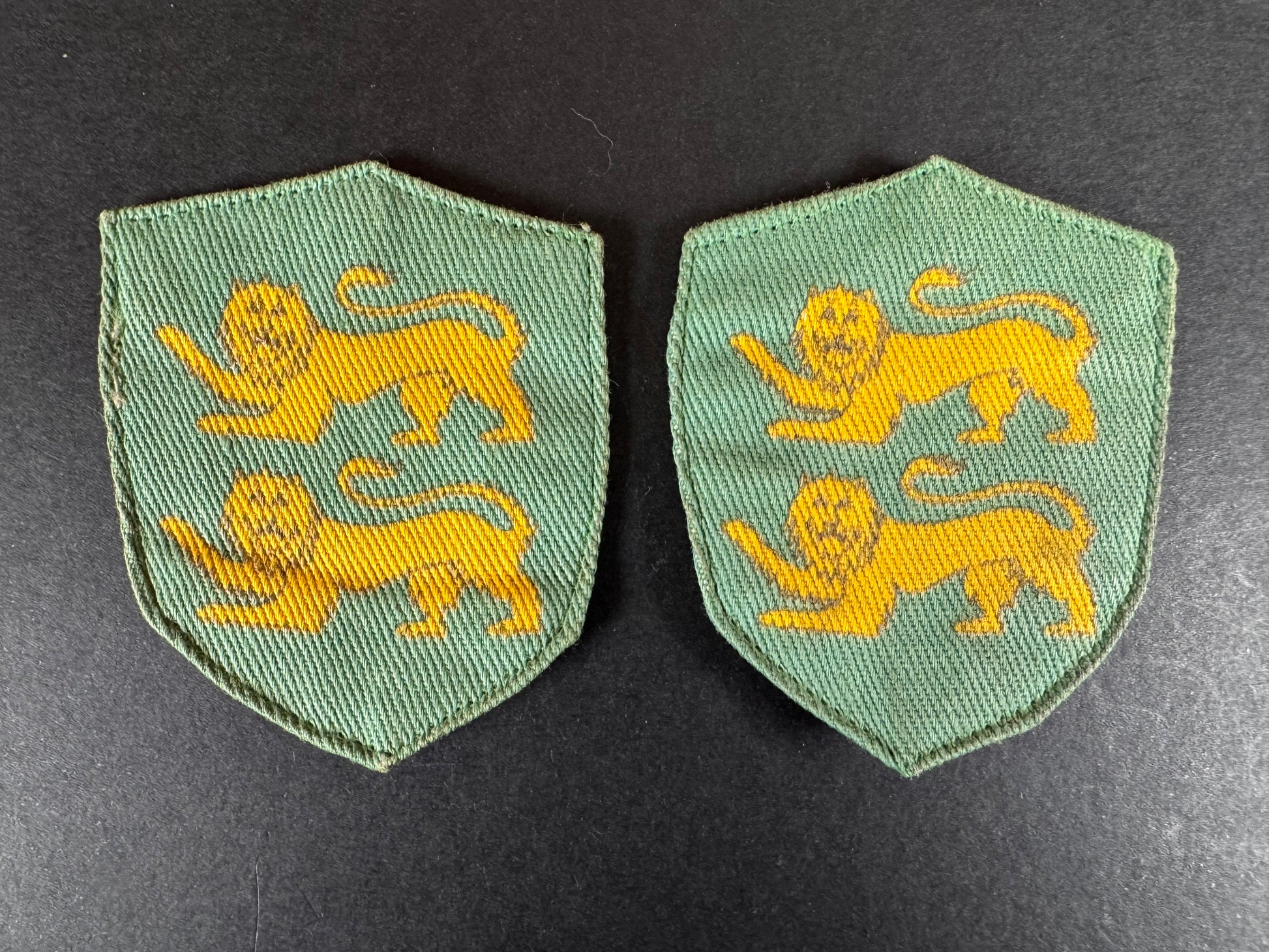 Photo 1 of After WW2 British Army Cyprus District Formation Sign Badge - collectible militaria item