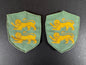 Photo 1 of After WW2 British Army Cyprus District Formation Sign Badge - collectible militaria item