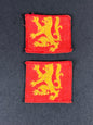 Photo 1 of WW2 British Army Headquarters Scottish Command Formation Signs - collectible militaria item