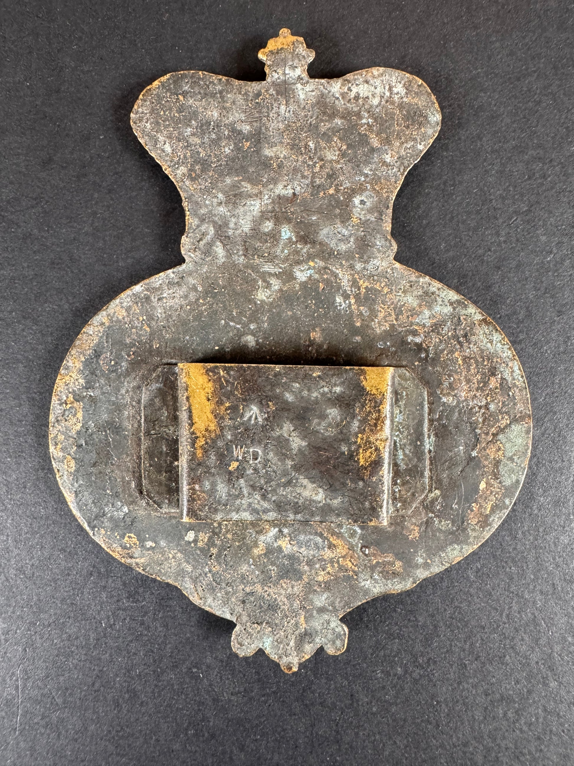 Photo 2 of Victorian British Army Grenadier Guards Valise Badge - collectible militaria item