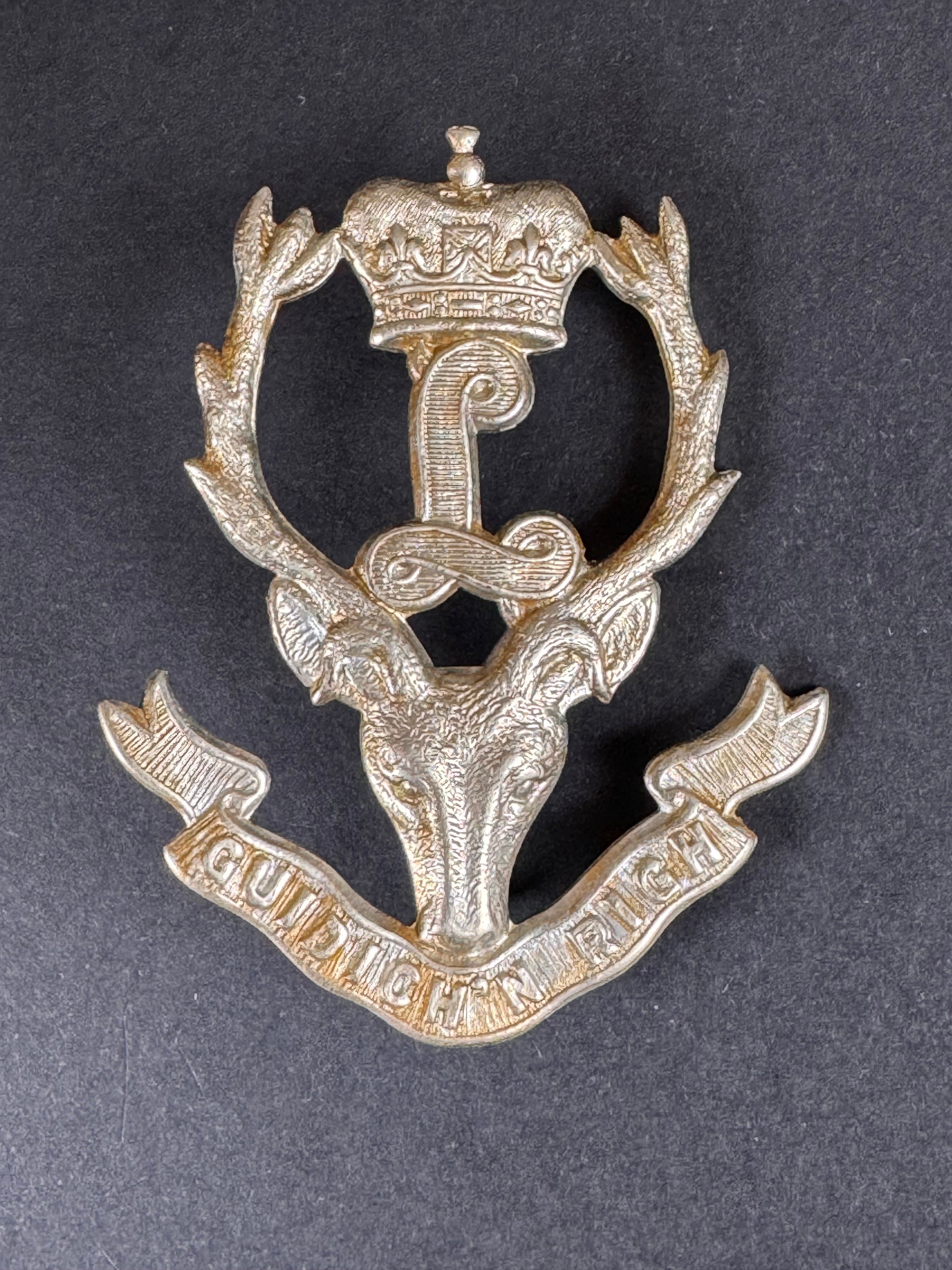 WW2 Canadian Seaforth Highlanders of Canada Cap Badge – Medals-Militaria