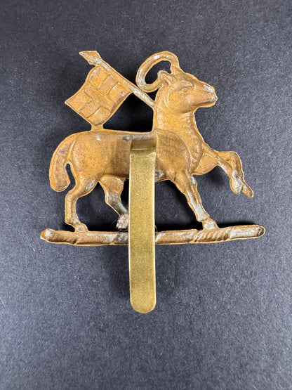 Photo 2 of WW2 British Army The Queen's Royal Regiment (West Surreys) Cap Badge - collectible militaria item