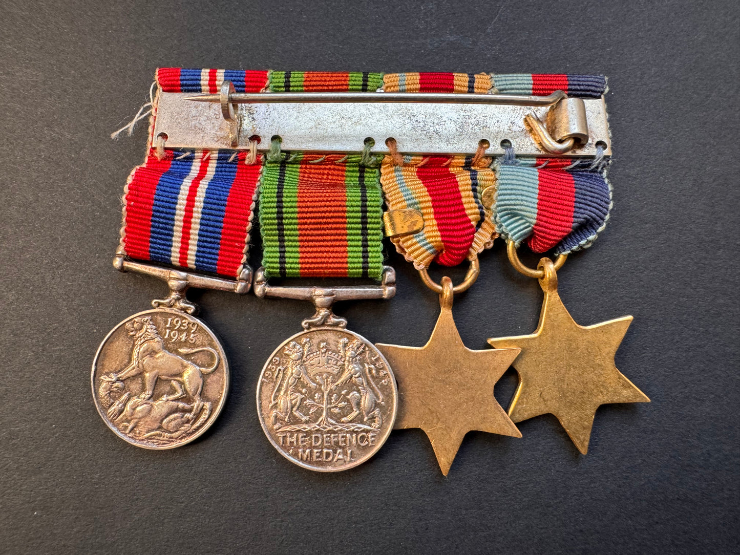 Photo 2 of WW2 British 1st Army Africa Campaign Miniature Medals - collectible militaria item