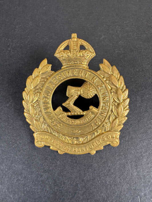 Photo 1 of WW1 New Zealand Army 3rd (Auck) Regiment N.Z. Infantry Cap Badge ANZAC NZEF - collectible militaria item