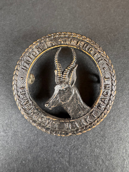 Photo 1 of WW1 South African Army Infantry Cap Badge - collectible militaria item