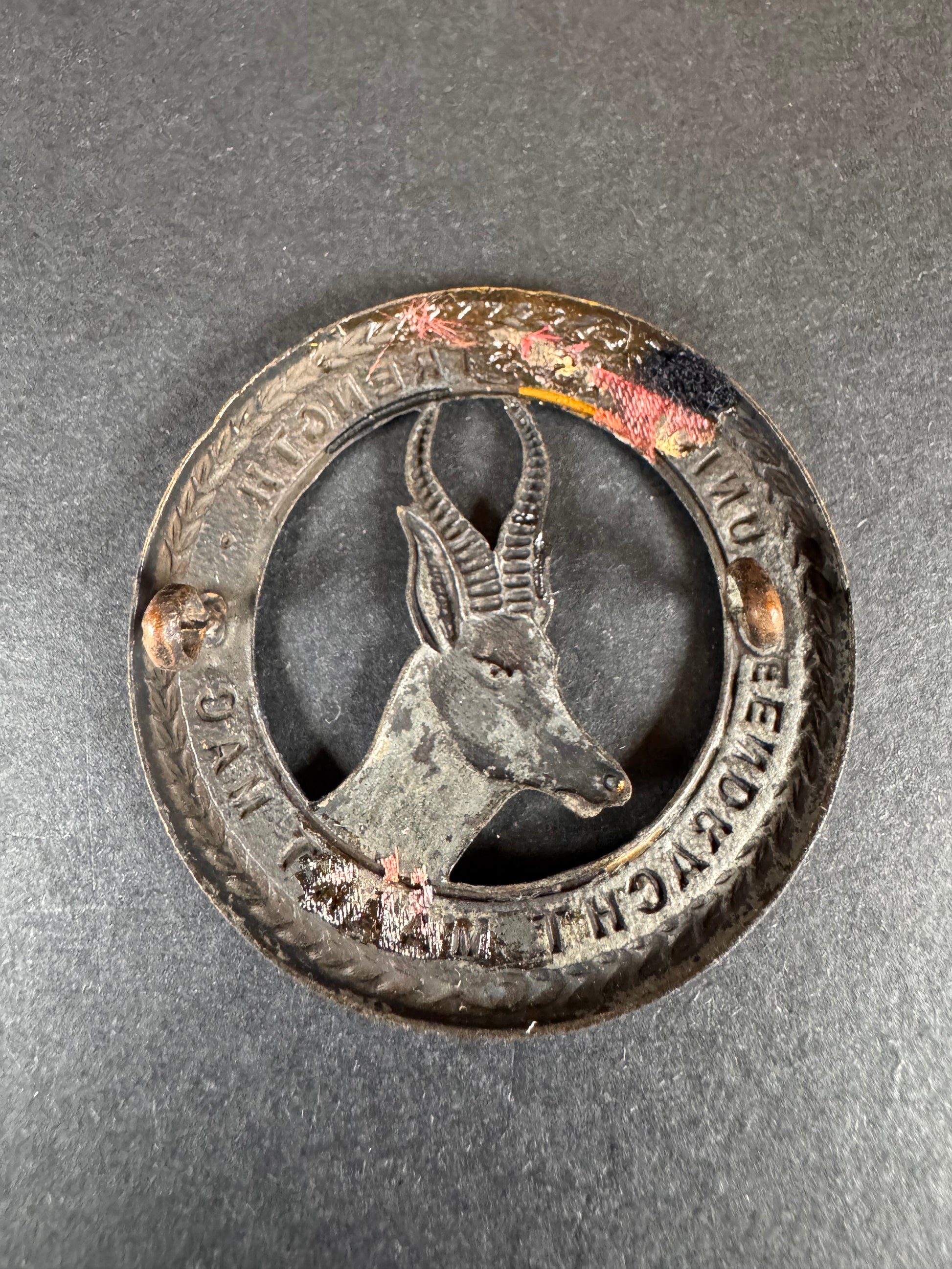 Photo 2 of WW1 South African Army Infantry Cap Badge - collectible militaria item