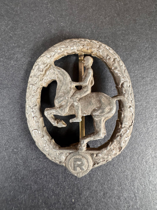 Photo 1 of Third Reich German Equestrian Badge 3rd Class - collectible militaria item