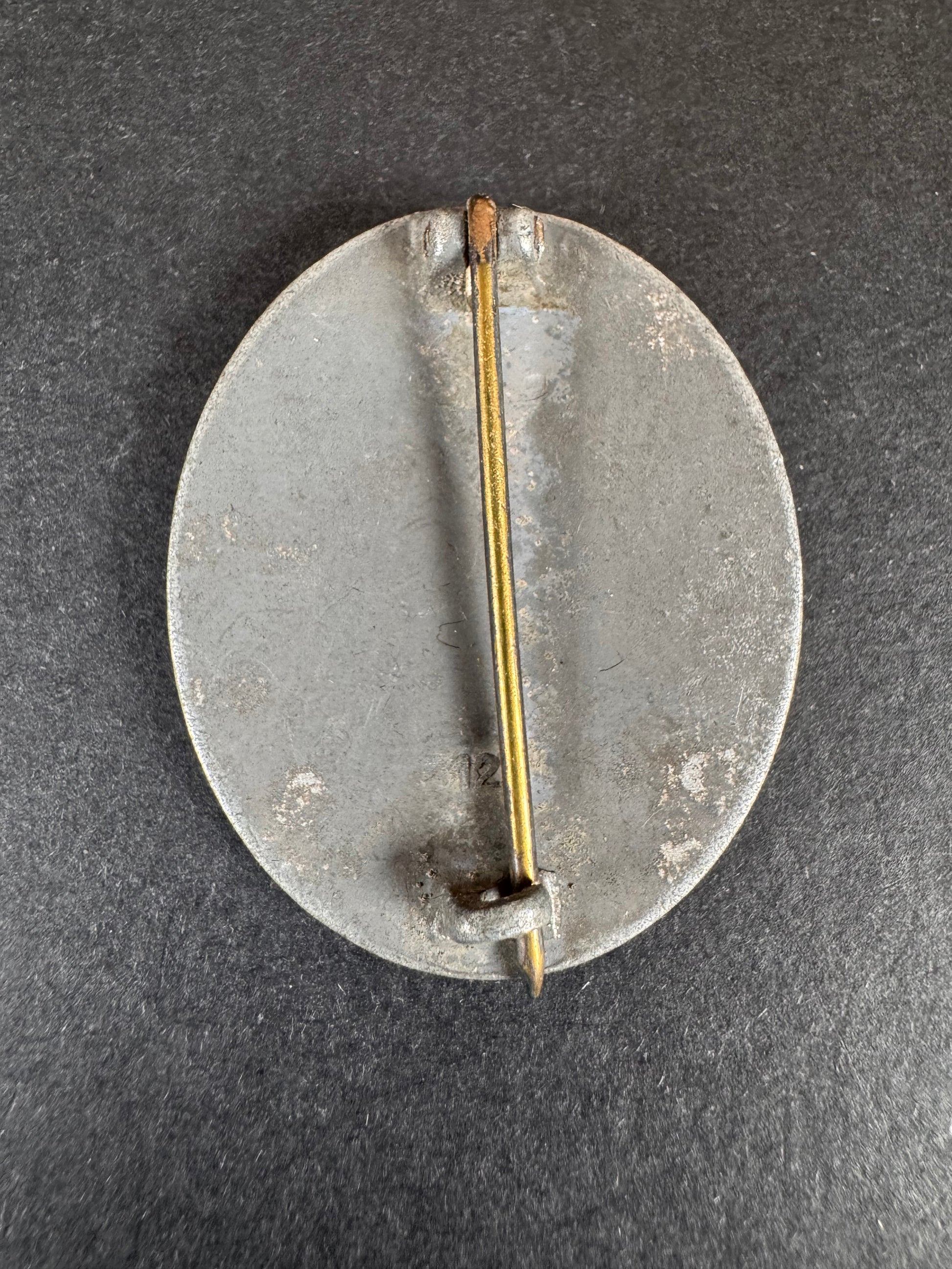 Photo 3 of WW2 German 1939 Silver Wound Badge 127 - collectible militaria item
