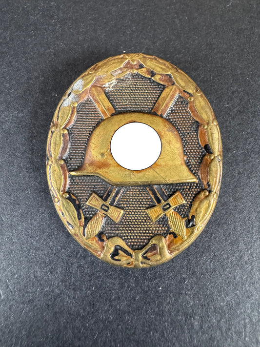 Photo 1 of WW2 German 1939 Black Wound Badge - collectible militaria item