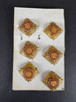 Photo 1 of WW2 British Army Captain Uniform Shoulder Board Rank Star Badges - collectible militaria item