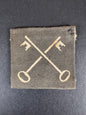 Photo 1 of WW2 British Royal Army 2nd Infantry Division Printed Formation Sign - collectible militaria item