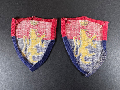 Photo 2 of British Army Middle East Land Forces Printed Formation Signs - collectible militaria item