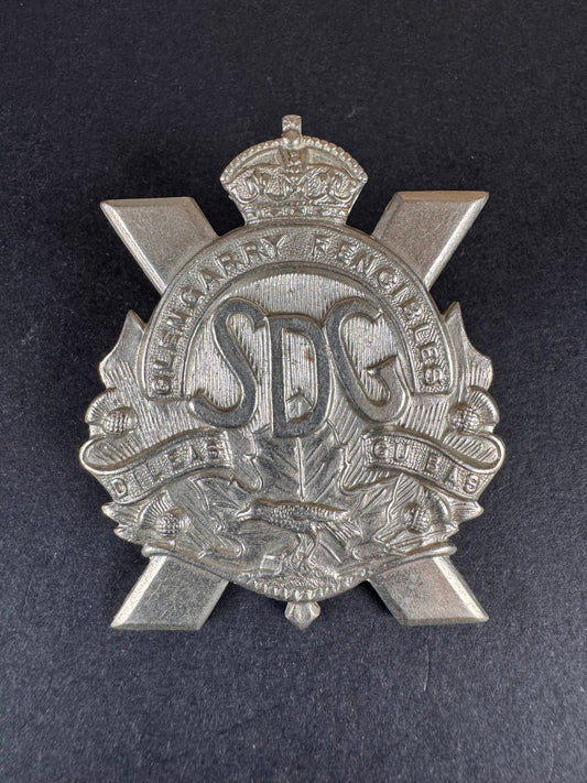 Photo 1 of WW2 Canadian Stormont, Dundas & Glengarry Highlanders Cap Badge - collectible militaria item