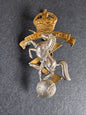 Photo 1 of After WW2 British Army Royal Electrical & Mechanical Engineers Cap Badge - collectible militaria item