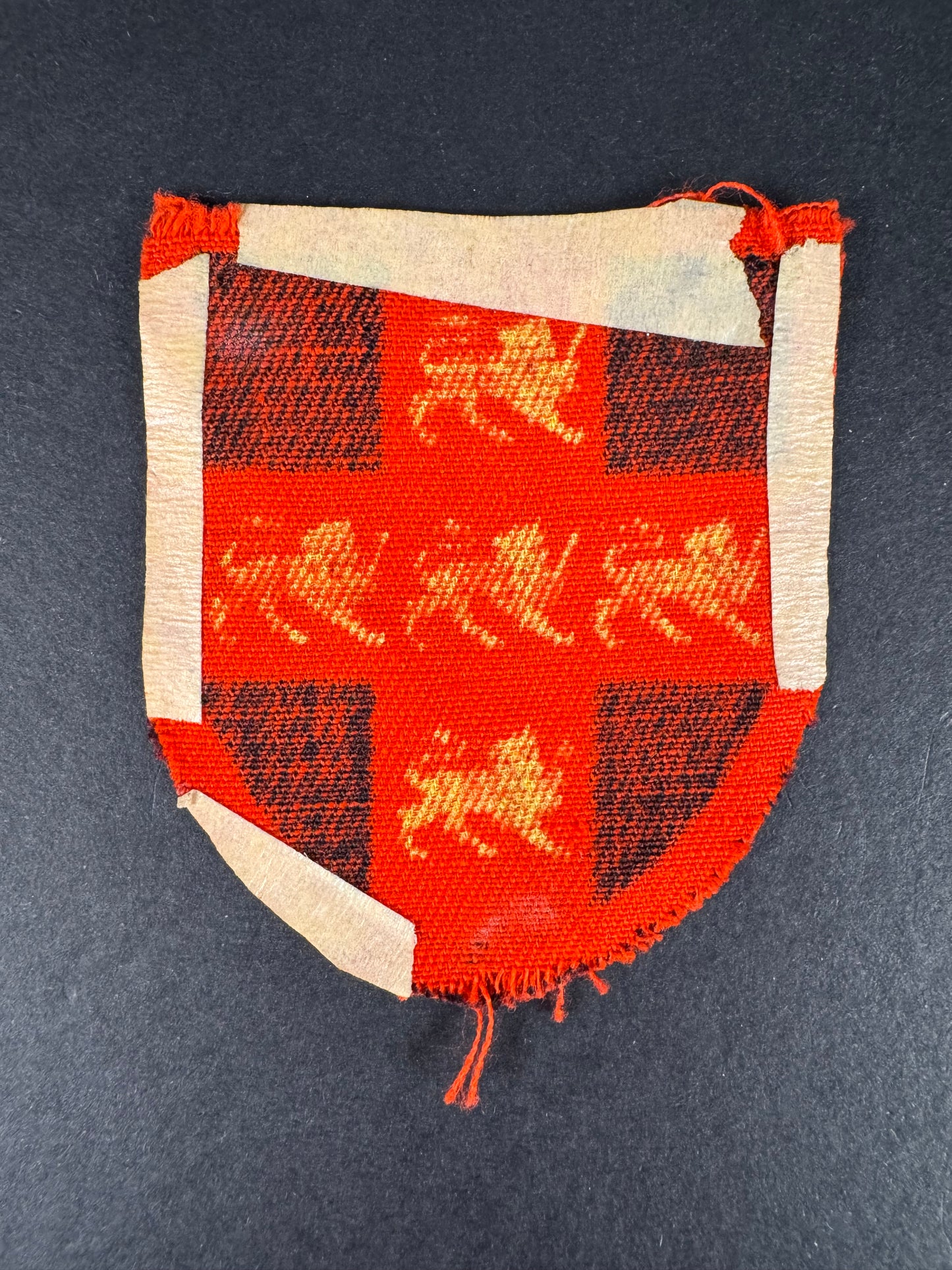 Photo 2 of WW2 British Army Northern Command Printed Formation Sign - collectible militaria item