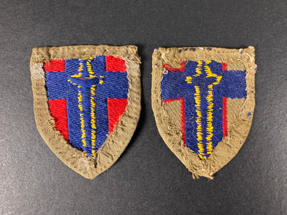 Photo 2 of WW2 British Army on the Rhine Formation Signs BAOR - collectible militaria item