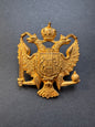 Photo 1 of WW1 Imperial Austrian Officer's Gilt Cap Badge FJI - collectible militaria item
