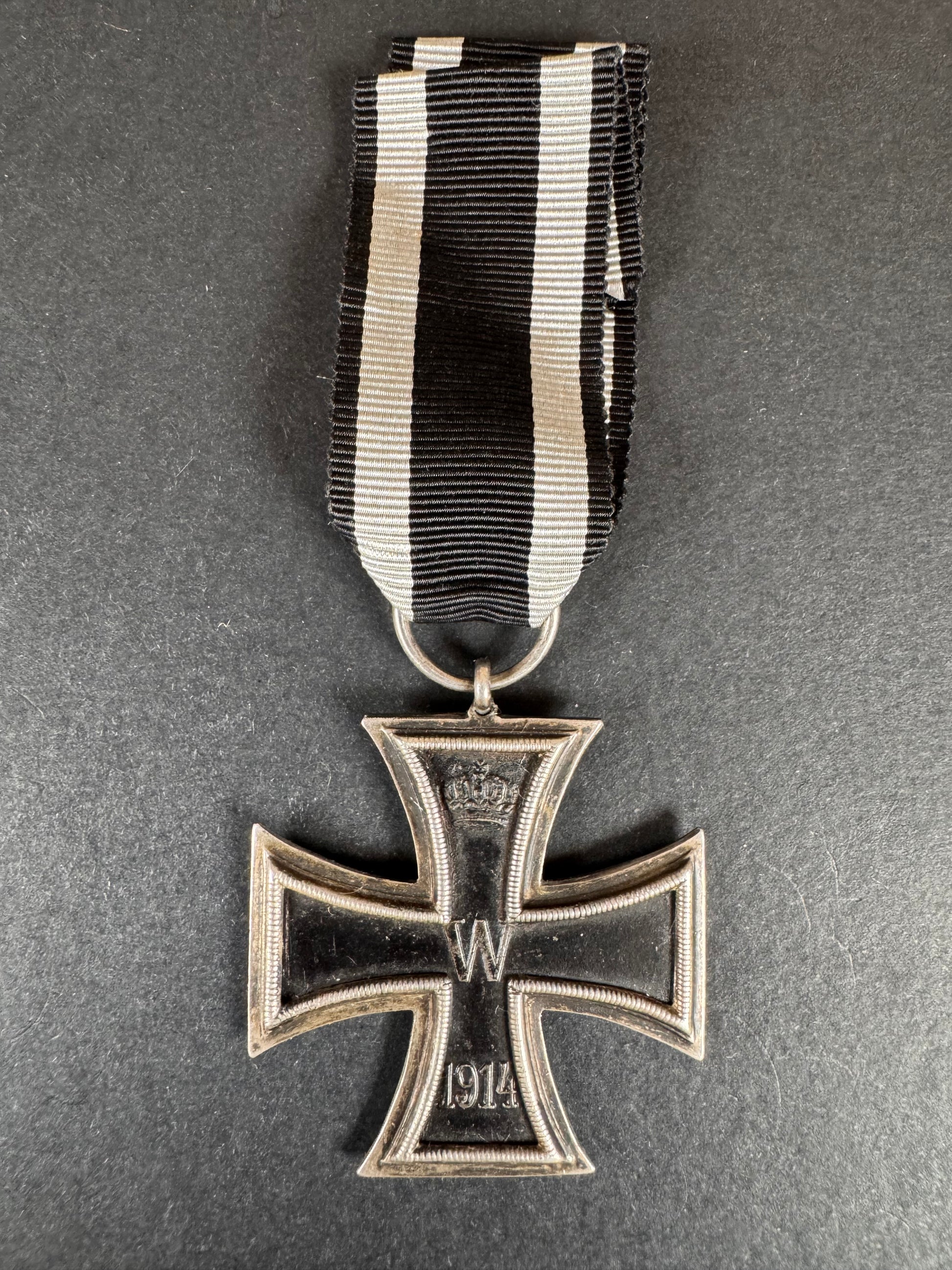 Photo 1 of WW1 German Army 1914 Iron Cross 2nd Class Medal KO - collectible militaria item