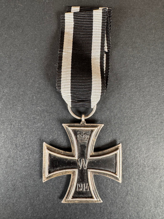 Photo 1 of WW1 German Army 1914 Iron Cross 2nd Class Medal KO - collectible militaria item
