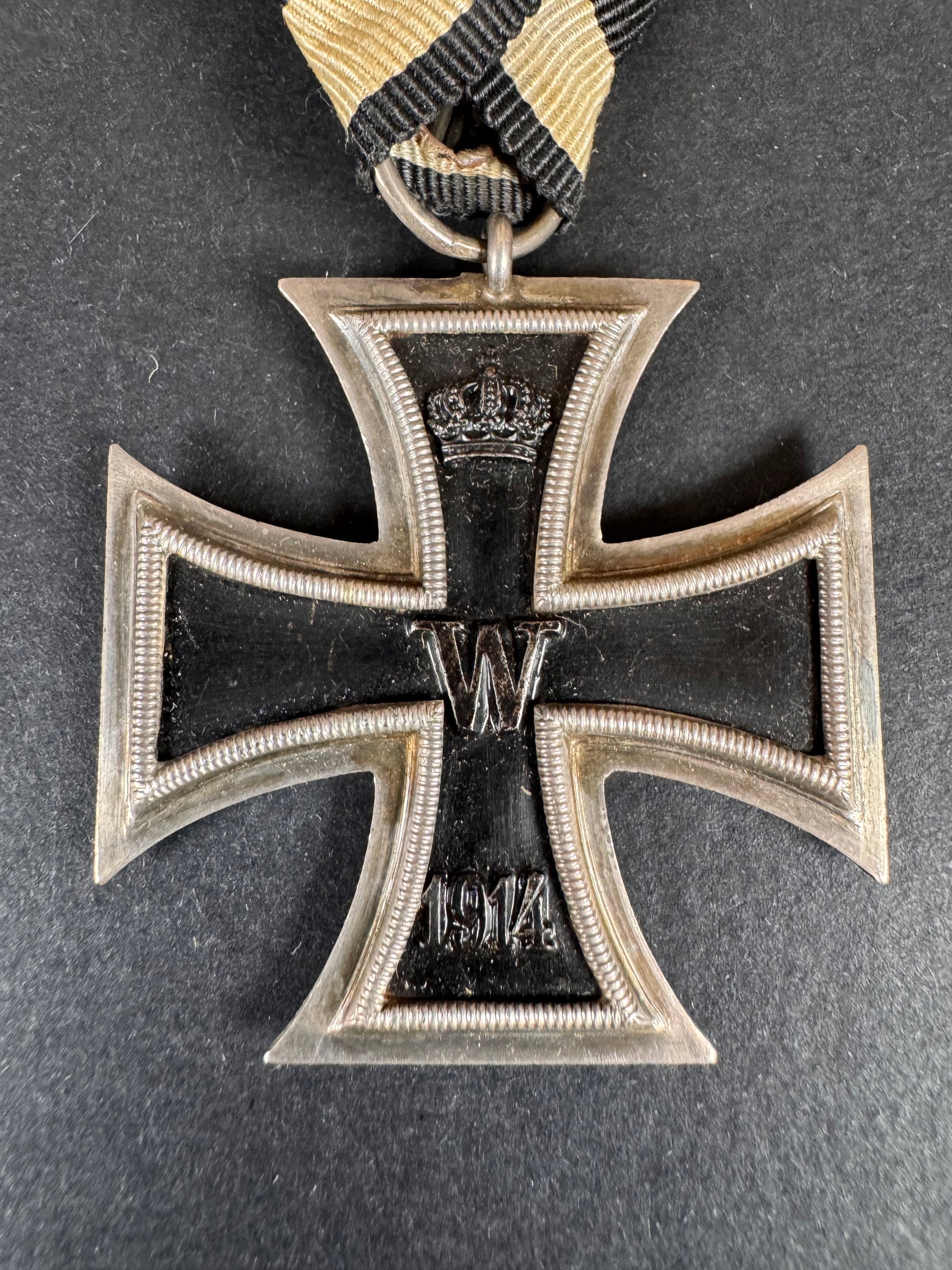 Photo 2 of WW1 German Army 1914 Iron Cross 2nd Class Medal Austrian Issue - collectible militaria item