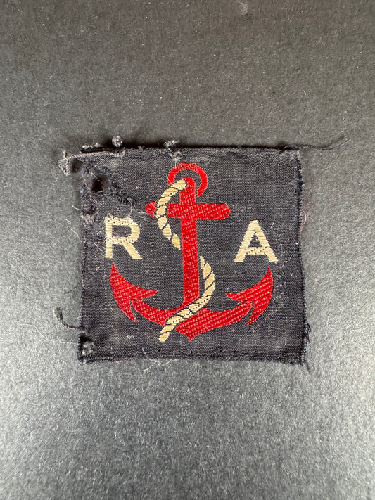 Photo 1 of WW2 British Army Royal Artillery Maritime Anti Aircraft Artillery Formation Sign - collectible militaria item