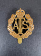 Photo 1 of WW2 British Auxiliary Territorial Service Cap Badge ATS - collectible militaria item