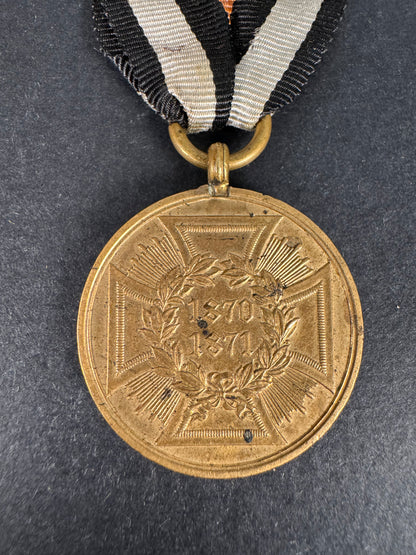 Photo 2 of Germany Franco-Prussian War 1870 - 1871 Commemorative Medal - collectible militaria item