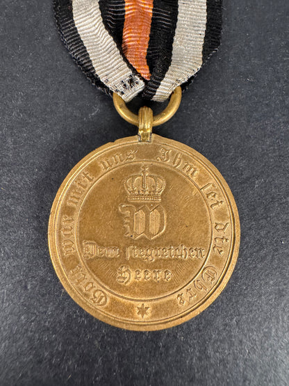 Photo 3 of Germany Franco-Prussian War 1870 - 1871 Commemorative Medal - collectible militaria item