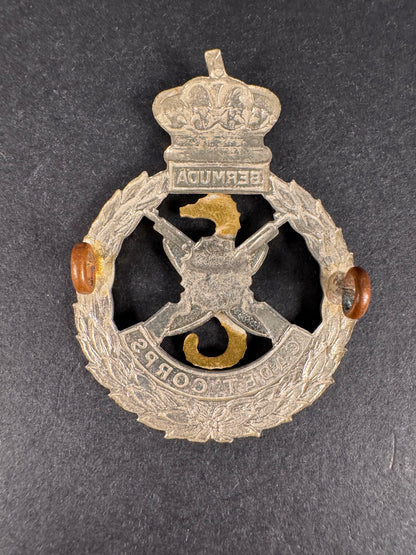 Photo 3 of After WW2 Bermuda Cadet Corps Cap Badge - collectible militaria item